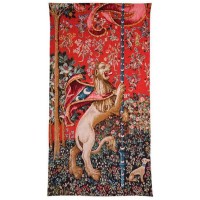 Gobelín tapiseie -  LES PORTIÈRES CLUNY - Lion maje s tueux